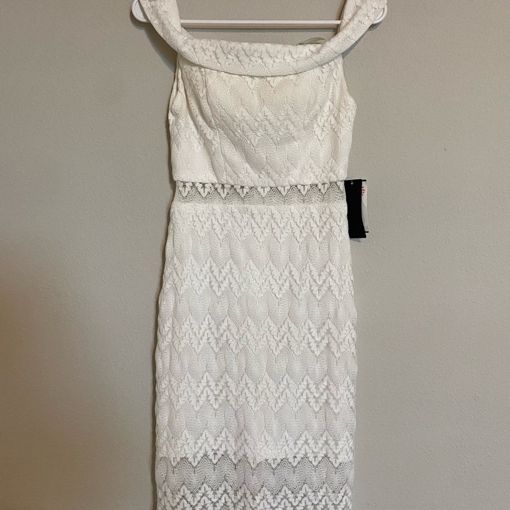Jodi Kristopher ivory dress size 3